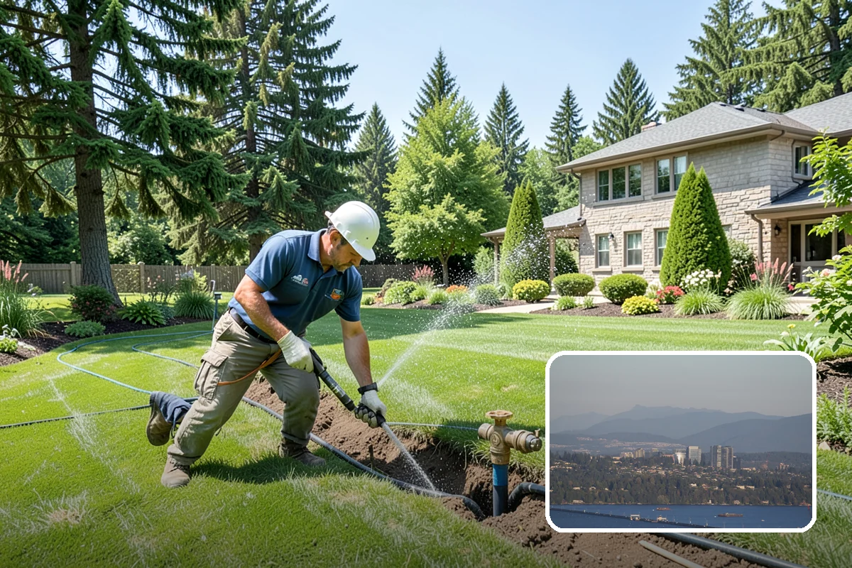 Herb Garden Installation in Medina, King County, WA - Fresh culinary herbs just outside your door