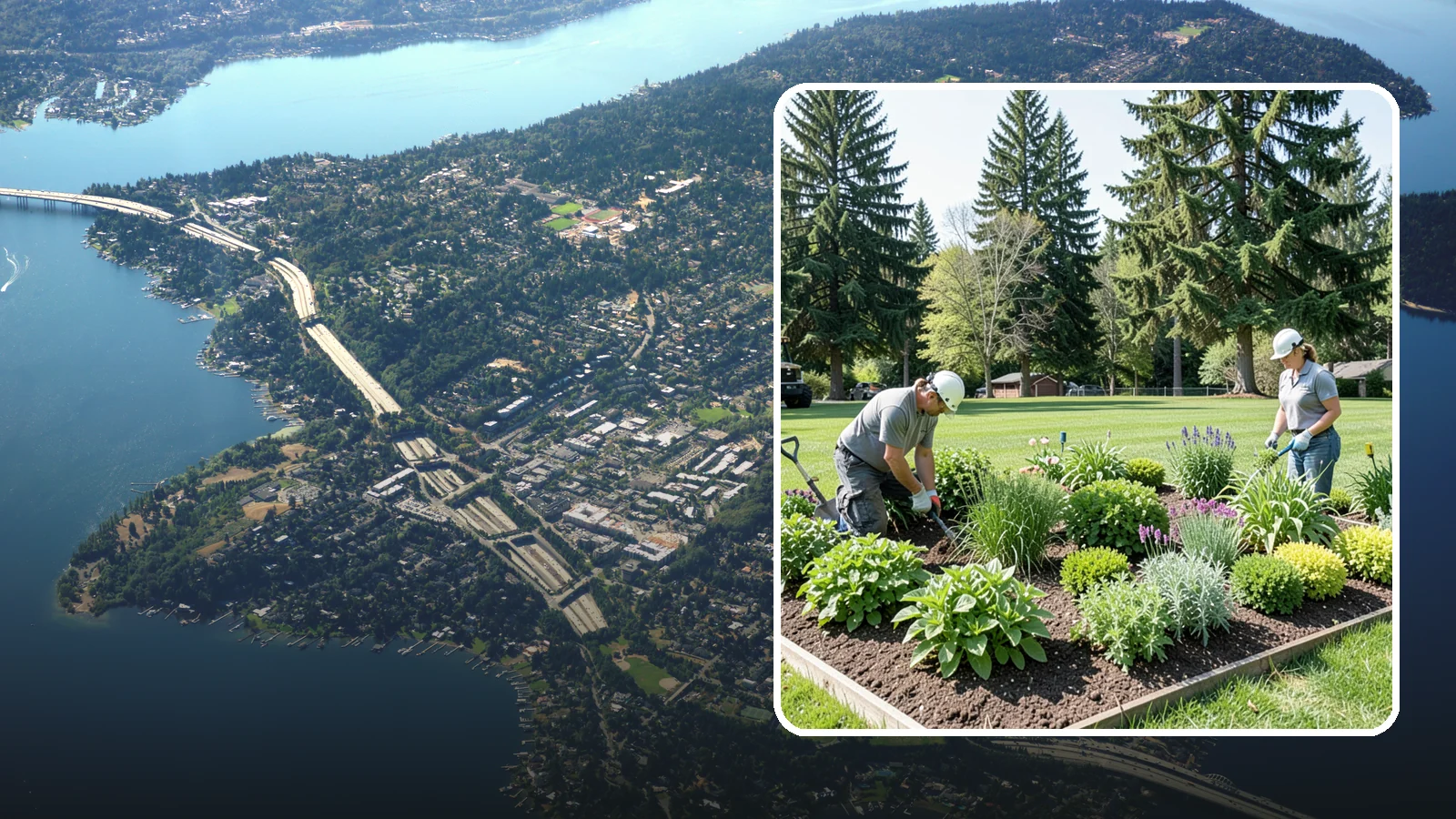 Herb Garden Installation in Mercer Island, King County, WA - We build productive herb gardens that flourish in the cool, moist Northwest climate.