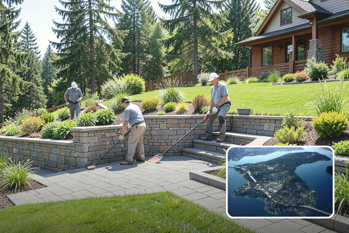 Herb Garden Installation in Mercer Island, King County, WA - Fresh culinary herbs just outside your door