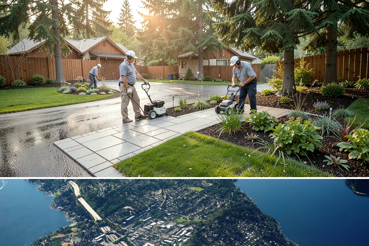 Herb Garden Installation in Mercer Island, King County, WA - Start herbs in spring after frost for a full harvest season, adding hardy perennial herbs like rosemary and thyme that overwinter...