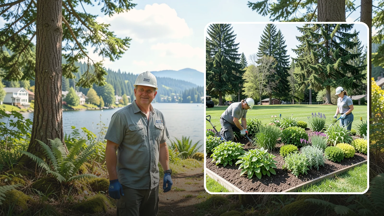 Herb Garden Installation in Milton, King County, WA - We build productive herb gardens that flourish in the cool, moist Northwest climate.