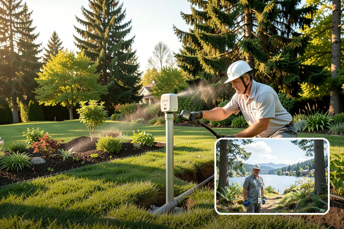 Herb Garden Installation in Milton, King County, WA - Fresh culinary herbs just outside your door