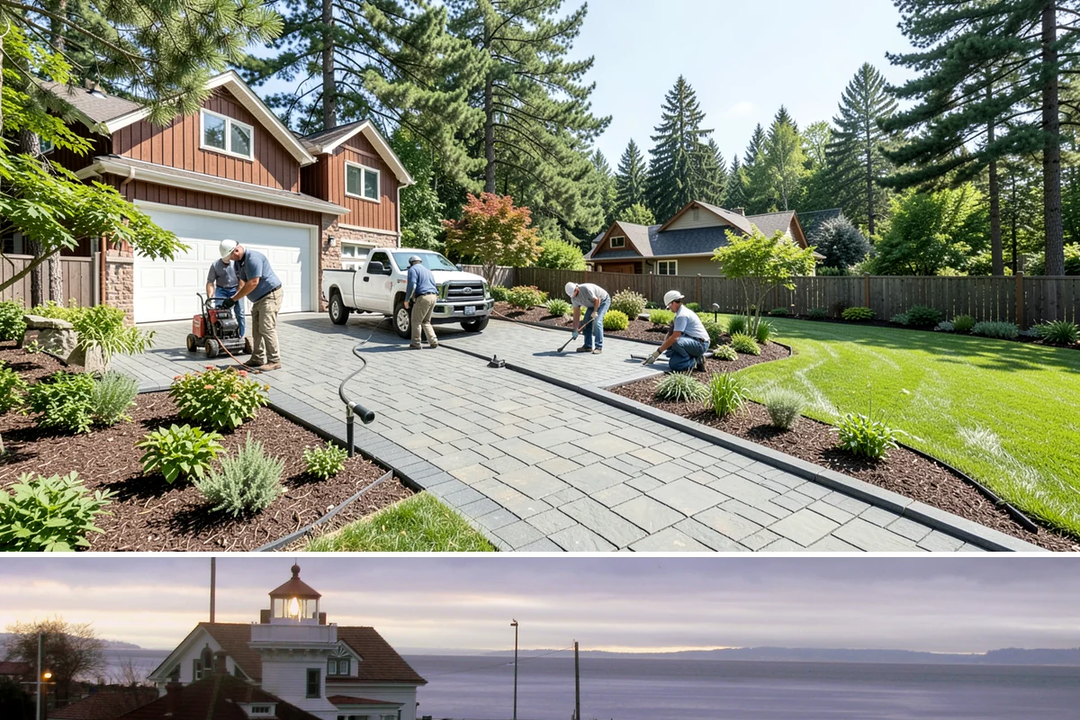 Herb Garden Installation in Mukilteo, Snohomish County, WA - Start herbs in spring after frost for a full harvest season, adding hardy perennial herbs like rosemary and thyme that overwinter...