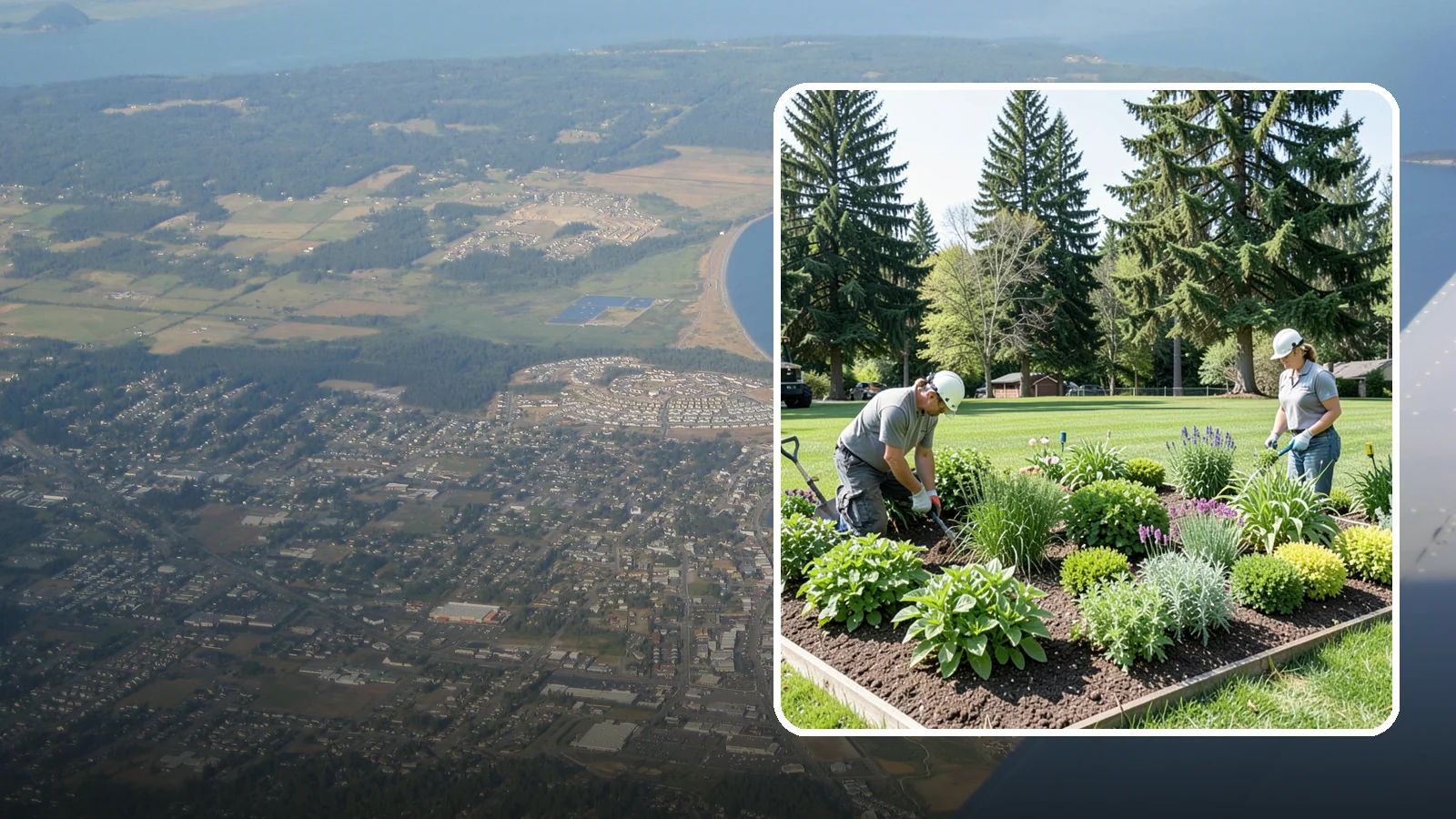 Herb Garden Installation in Oak Harbor, Island County, WA - We build productive herb gardens that flourish in the cool, moist Northwest climate.
