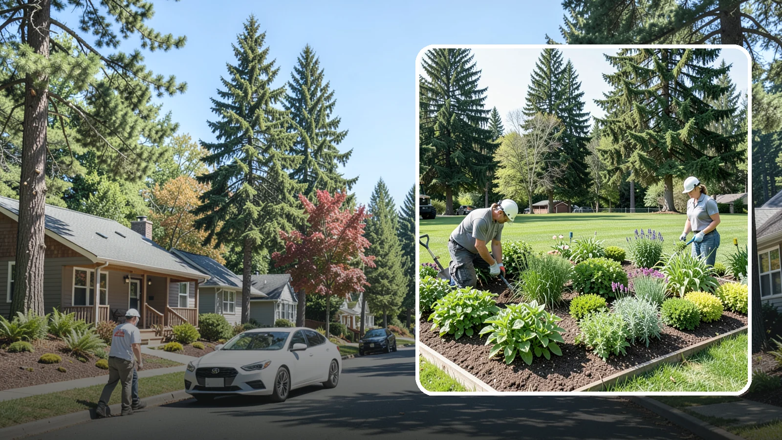 Herb Garden Installation in Orting, Pierce County, WA - We build productive herb gardens that flourish in the cool, moist Northwest climate.