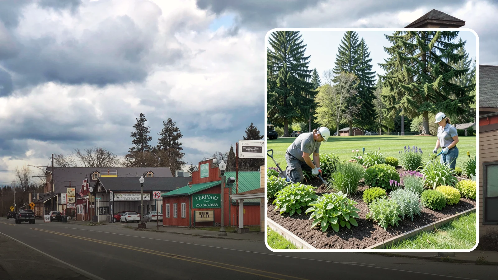 Herb Garden Installation in Roy, Pierce County, WA - We build productive herb gardens that flourish in the cool, moist Northwest climate.