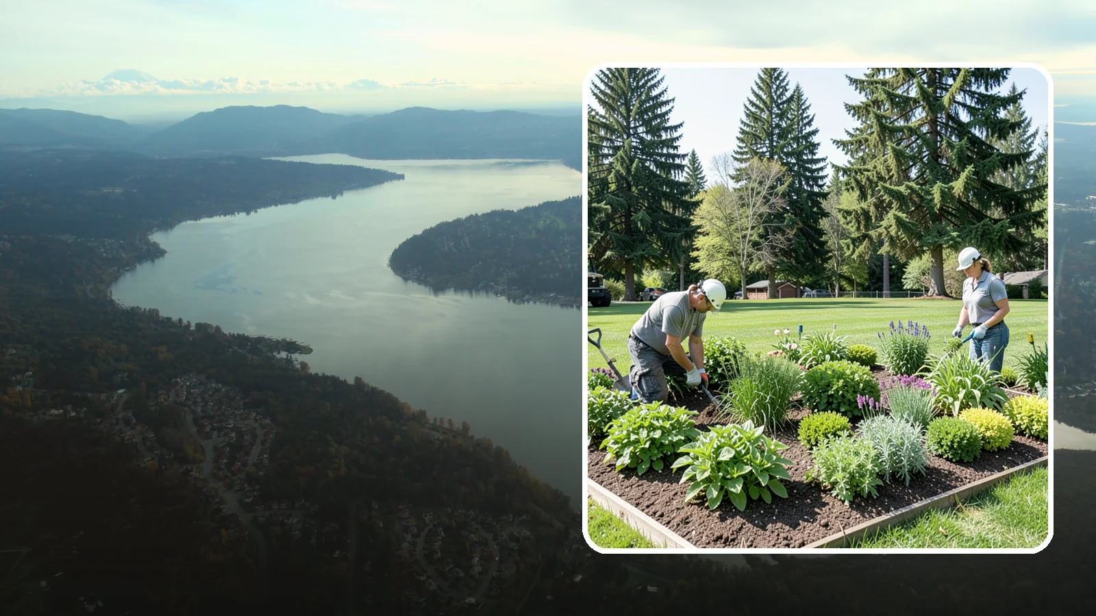 Herb Garden Installation in Sammamish, King County, WA - We build productive herb gardens that flourish in the cool, moist Northwest climate.