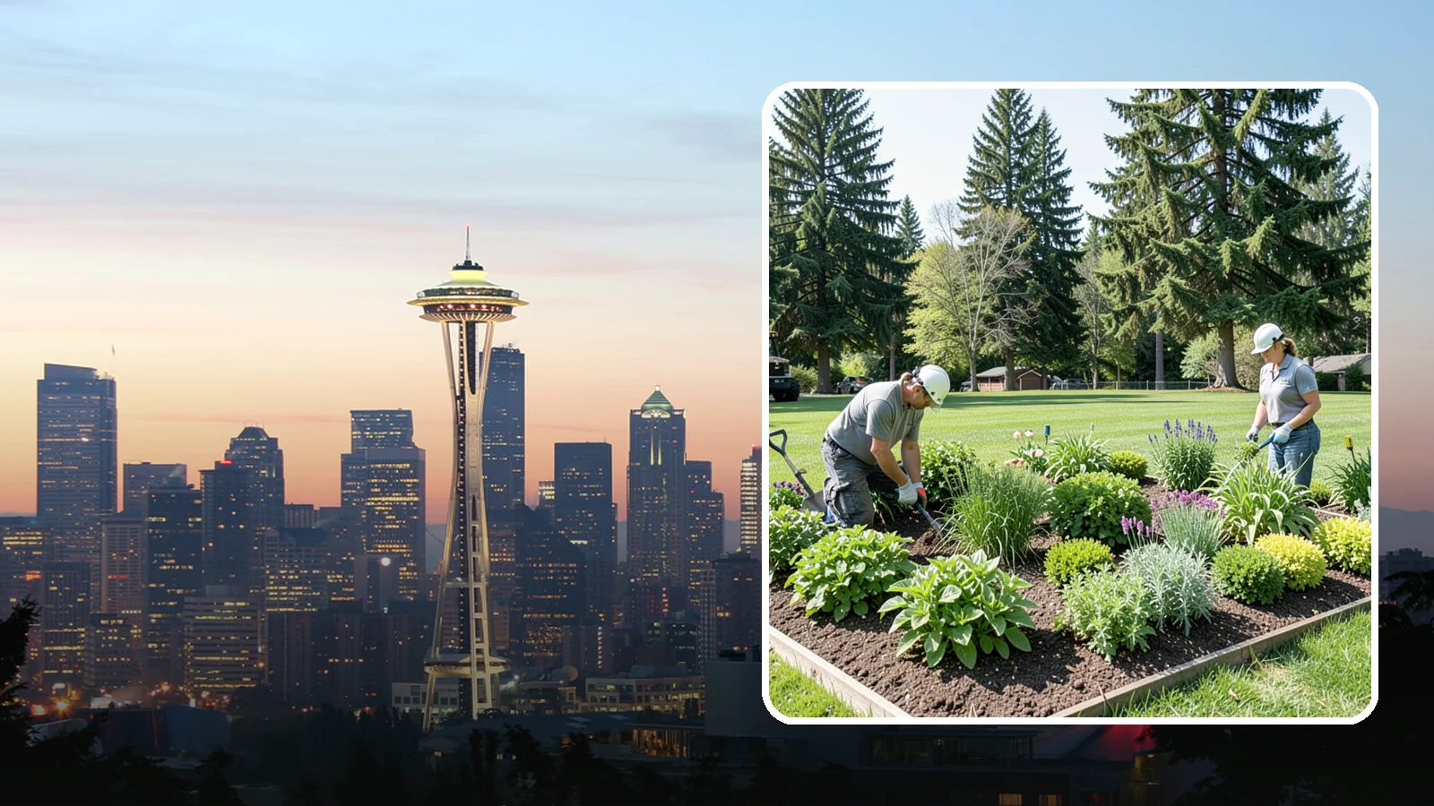 Herb Garden Installation in Seattle, King County, WA - We build productive herb gardens that flourish in the cool, moist Northwest climate.