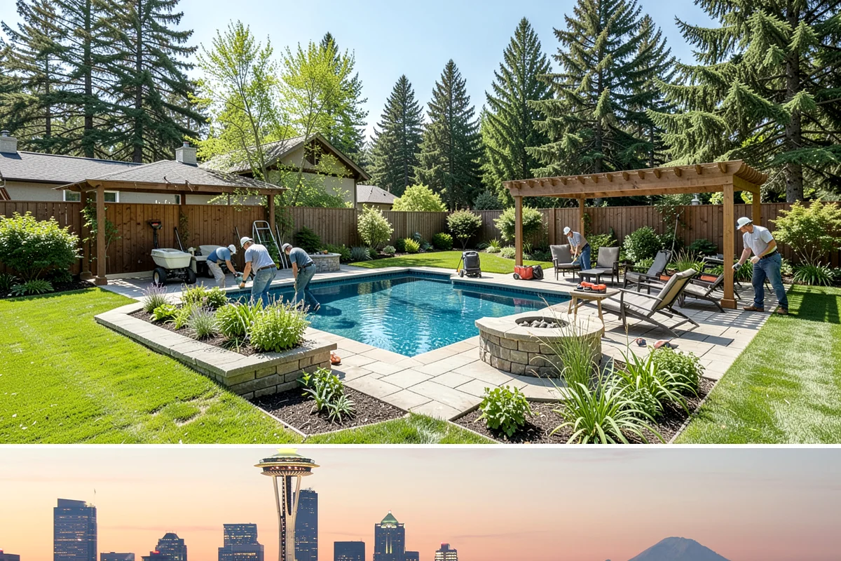 Herb Garden Installation in Seattle, King County, WA - Start herbs in spring after frost for a full harvest season, adding hardy perennial herbs like rosemary and thyme that overwinter...