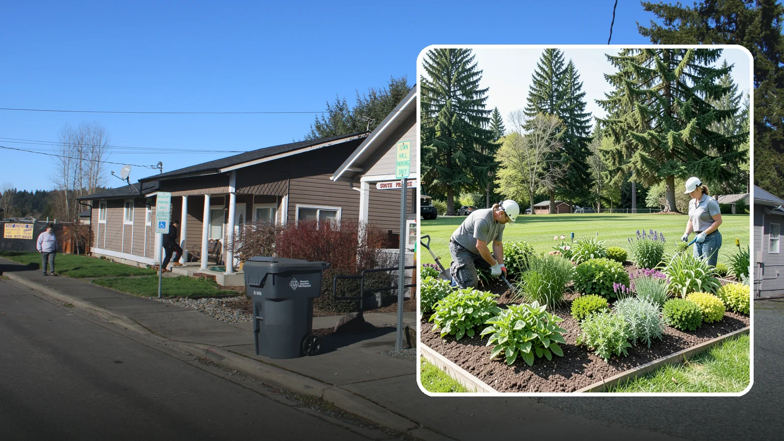 Herb Garden Installation in South Prairie, Pierce County, WA - We build productive herb gardens that flourish in the cool, moist Northwest climate.