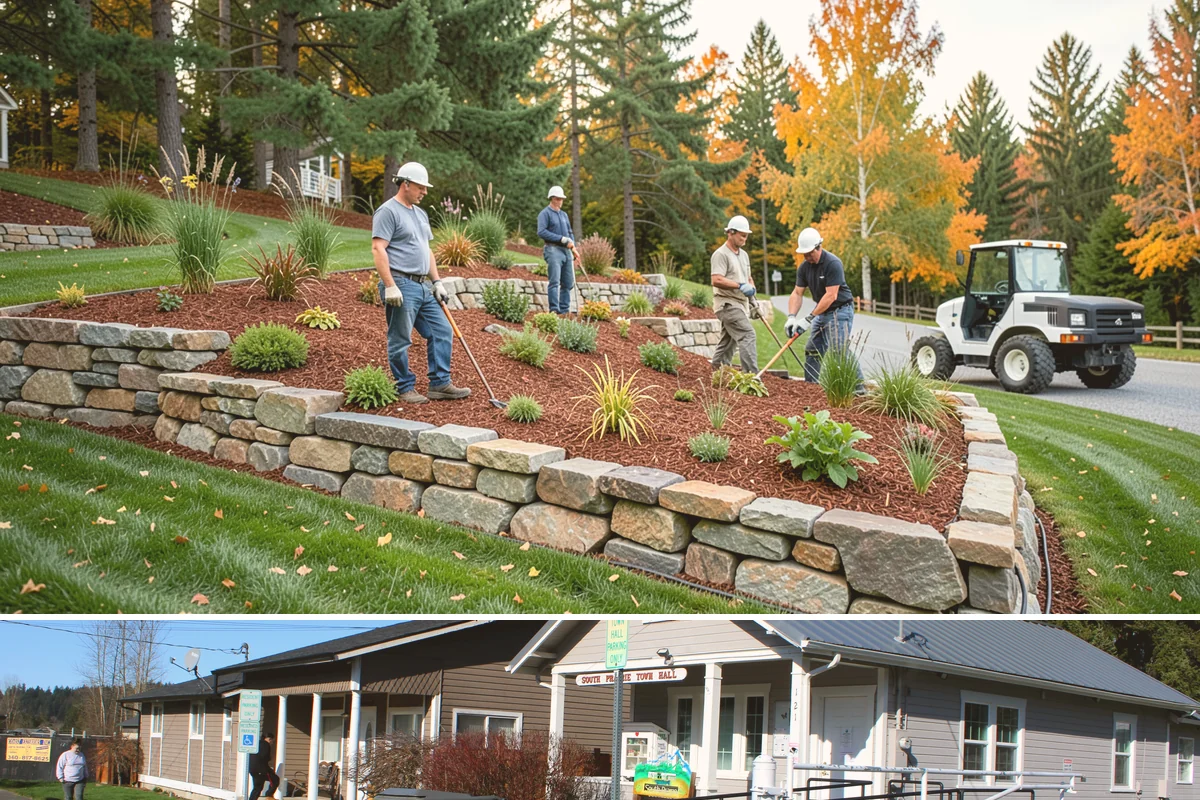 Herb Garden Installation in South Prairie, Pierce County, WA - Start herbs in spring after frost for a full harvest season, adding hardy perennial herbs like rosemary and thyme that overwinter...