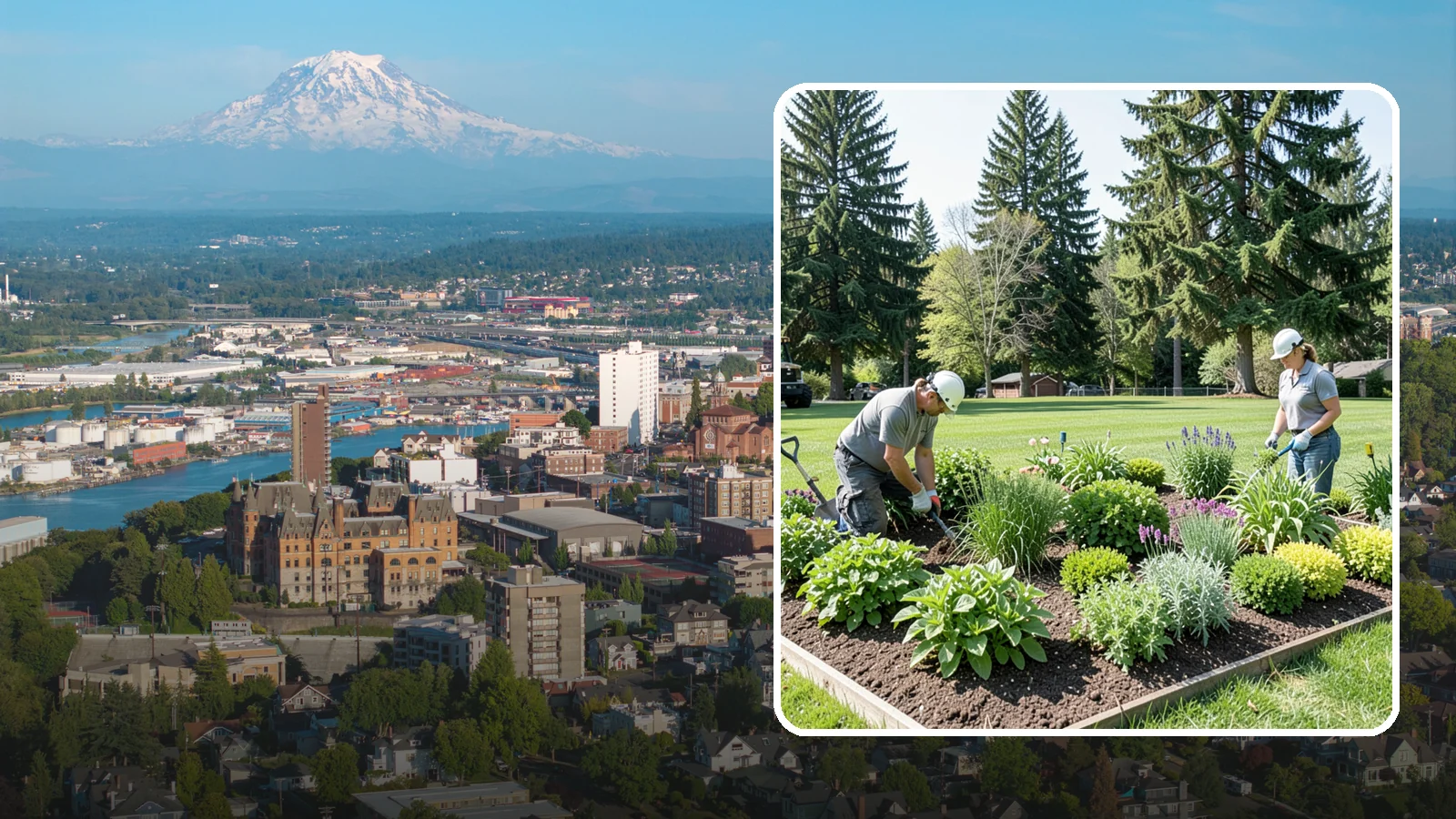 Herb Garden Installation in Tacoma, Pierce County, WA - We build productive herb gardens that flourish in the cool, moist Northwest climate.