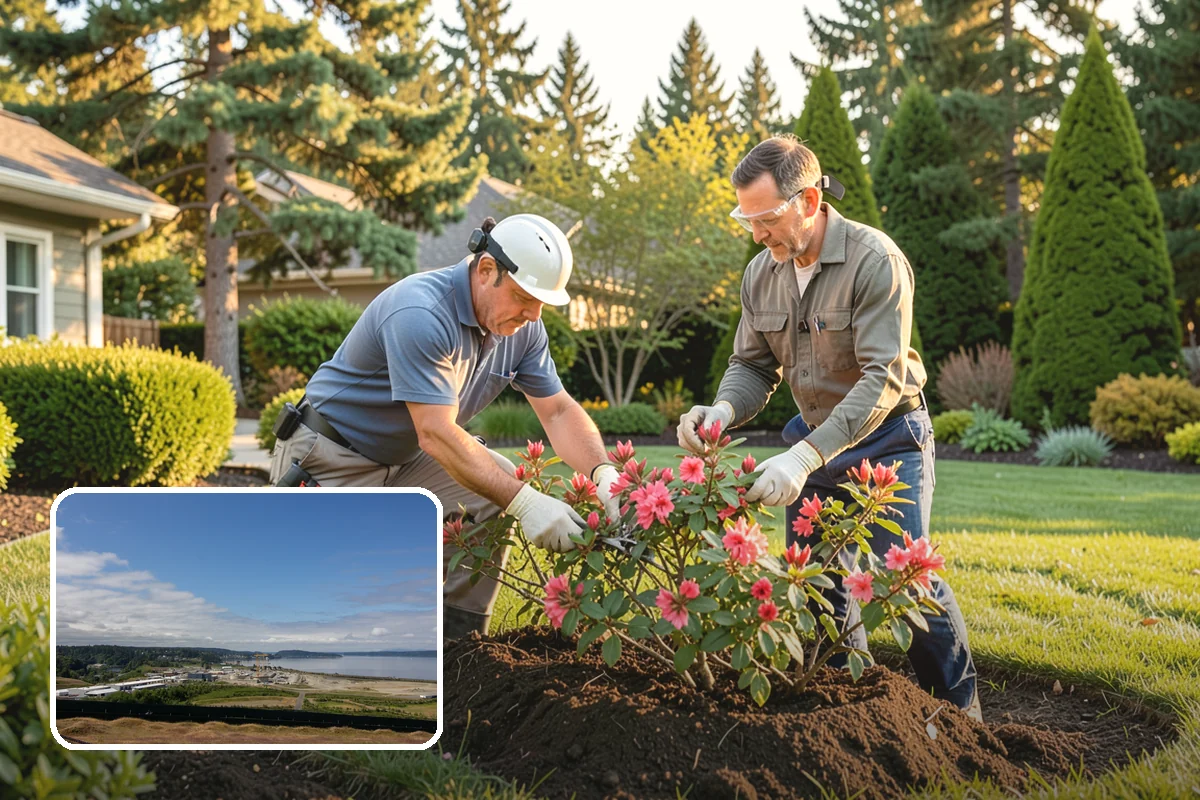 Herb Garden Installation in University Place, Pierce County, WA - Fresh culinary herbs just outside your door