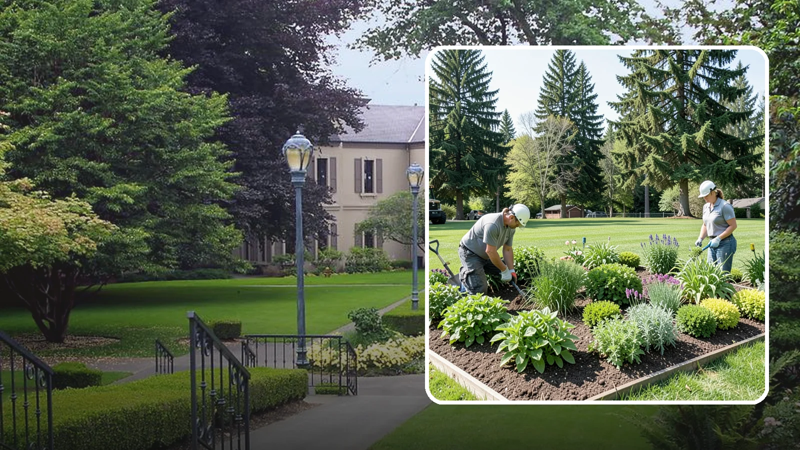 Herb Garden Installation in Woodinville, King County, WA - We build productive herb gardens that flourish in the cool, moist Northwest climate.