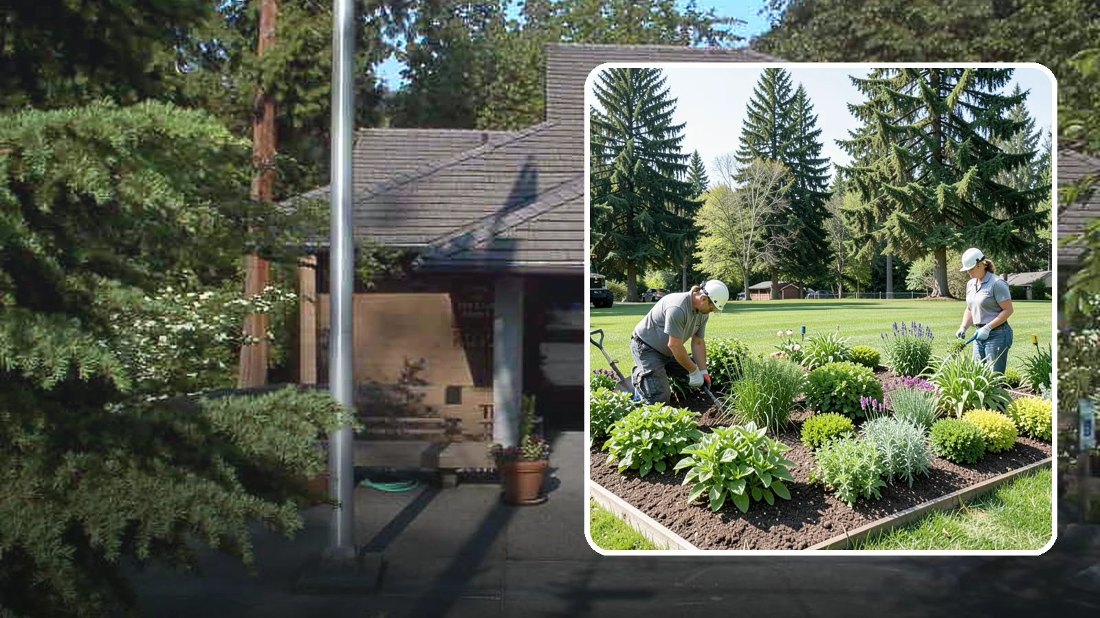 Herb Garden Installation in Yarrow Point, King County, WA - We build productive herb gardens that flourish in the cool, moist Northwest climate.