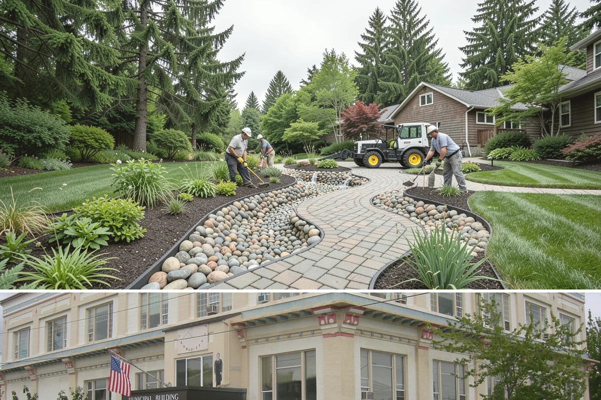 HOA Landscape Maintenance in Anacortes, Skagit County, WA - Serviced year-round on an annual HOA contract, with intensive growing-season maintenance and winter attention to moss, drainage...