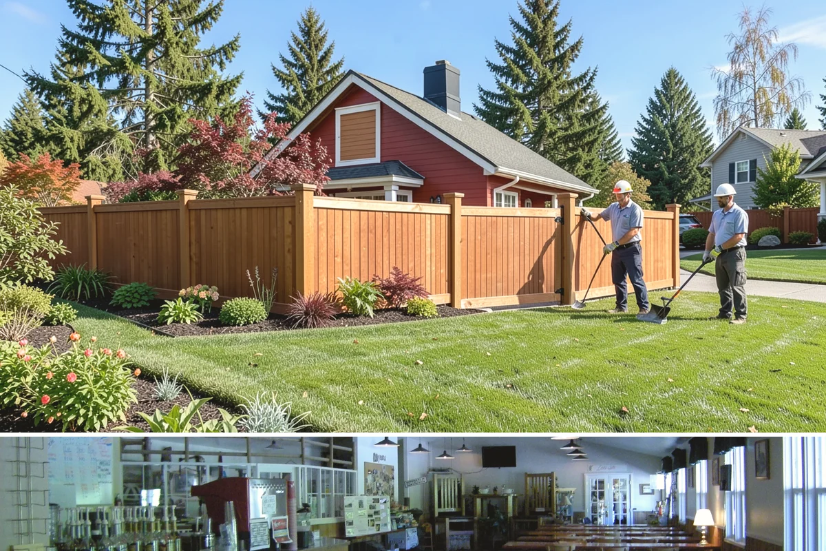 HOA Landscape Maintenance in Black Diamond, King County, WA - Serviced year-round on an annual HOA contract, with intensive growing-season maintenance and winter attention to moss, drainage...