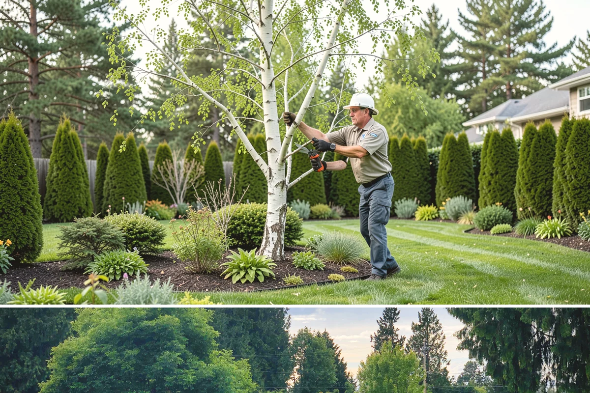 HOA Landscape Maintenance in Bonney Lake, Pierce County, WA - Serviced year-round on an annual HOA contract, with intensive growing-season maintenance and winter attention to moss, drainage...