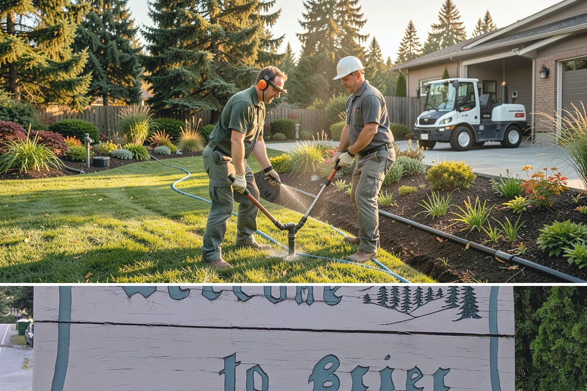 HOA Landscape Maintenance in Brier, Snohomish County, WA - Serviced year-round on an annual HOA contract, with intensive growing-season maintenance and winter attention to moss, drainage...