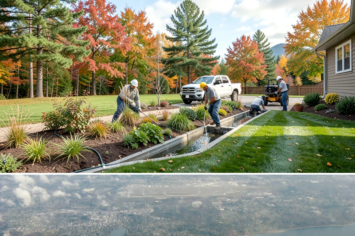 HOA Landscape Maintenance in Burien, King County, WA - Serviced year-round on an annual HOA contract, with intensive growing-season maintenance and winter attention to moss, drainage...