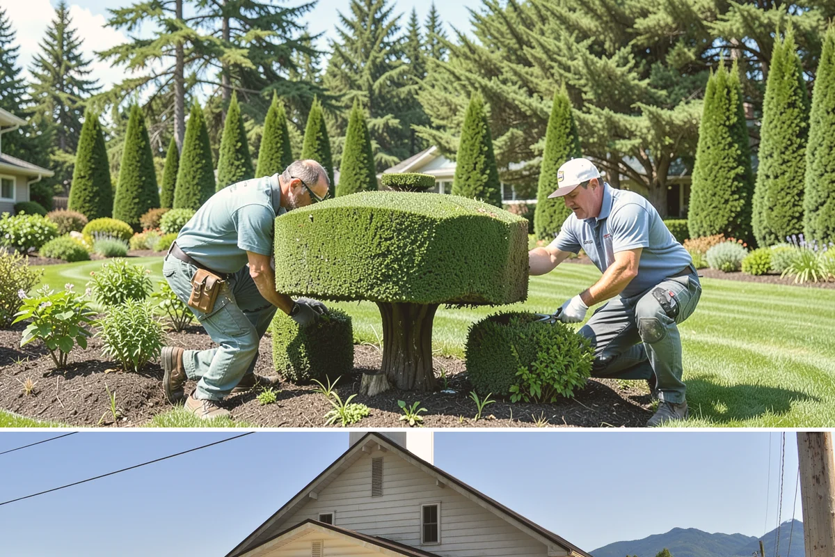 HOA Landscape Maintenance in Concrete, Skagit County, WA - Serviced year-round on an annual HOA contract, with intensive growing-season maintenance and winter attention to moss, drainage...