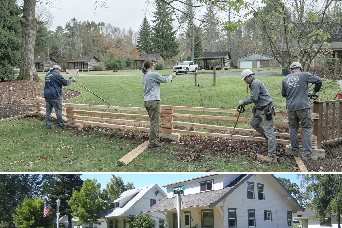 HOA Landscape Maintenance in DuPont, Pierce County, WA - Serviced year-round on an annual HOA contract, with intensive growing-season maintenance and winter attention to moss, drainage...