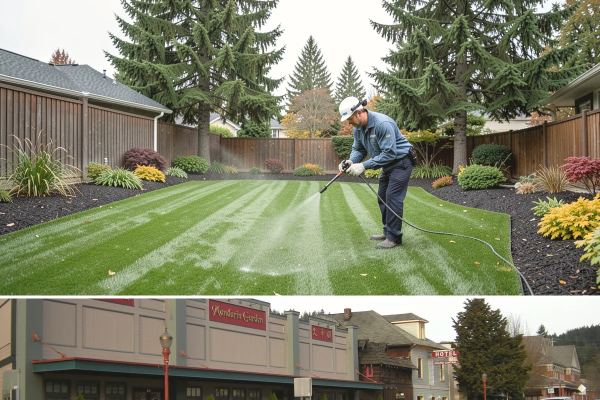 HOA Landscape Maintenance in Issaquah, King County, WA - Serviced year-round on an annual HOA contract, with intensive growing-season maintenance and winter attention to moss, drainage...