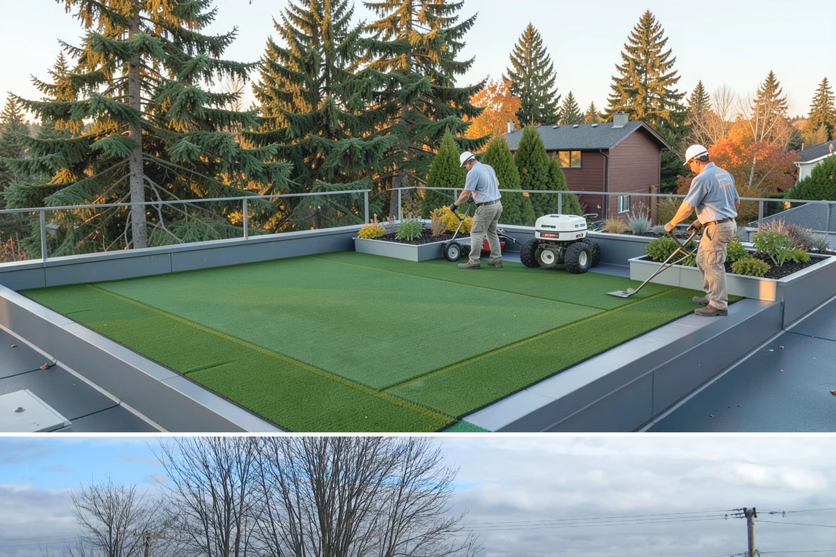 HOA Landscape Maintenance in Langley, Island County, WA - Serviced year-round on an annual HOA contract, with intensive growing-season maintenance and winter attention to moss, drainage...