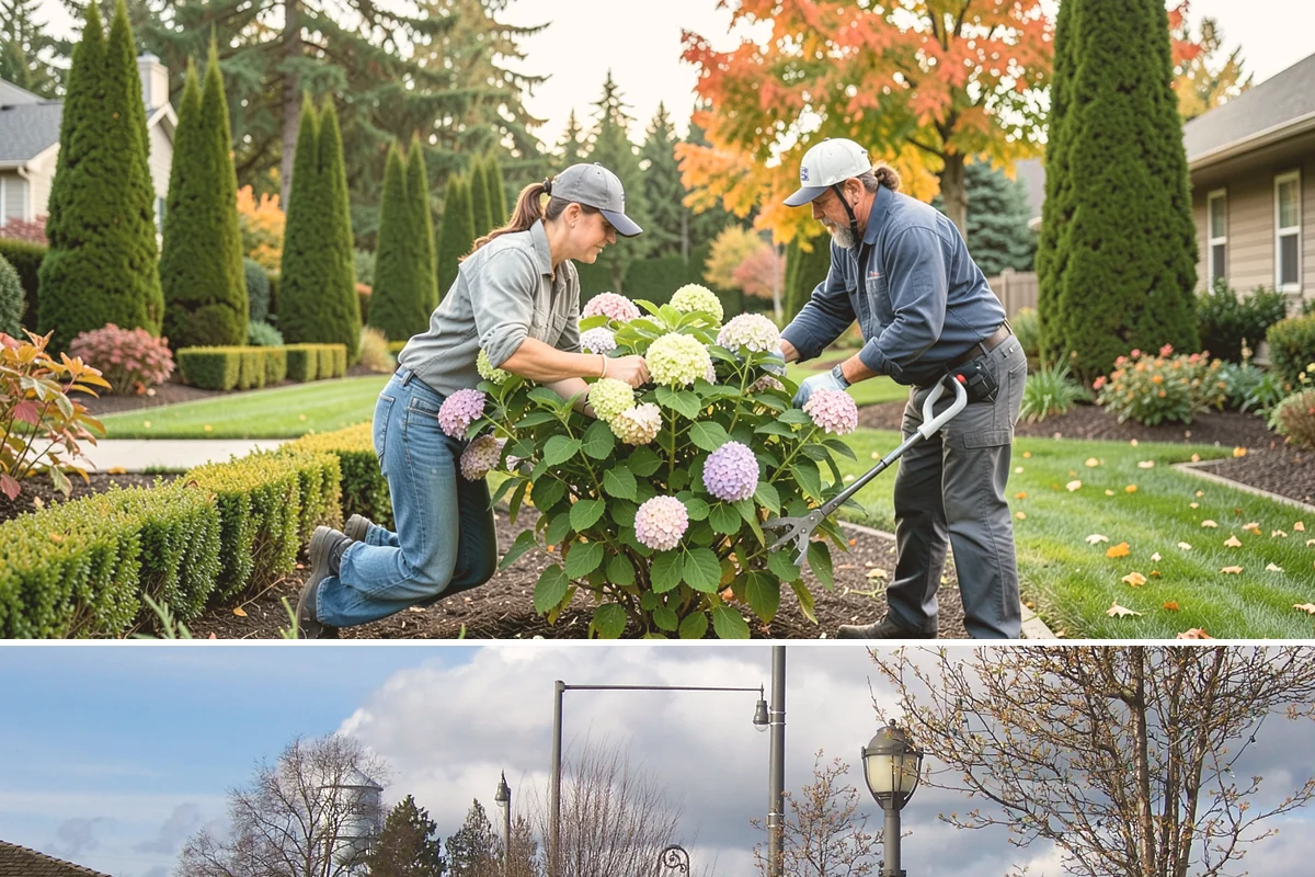 HOA Landscape Maintenance in Marysville, Snohomish County, WA - Serviced year-round on an annual HOA contract, with intensive growing-season maintenance and winter attention to moss, drainage...