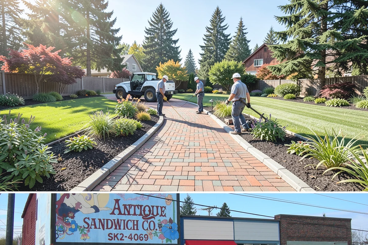 HOA Landscape Maintenance in Ruston, Pierce County, WA - Serviced year-round on an annual HOA contract, with intensive growing-season maintenance and winter attention to moss, drainage...