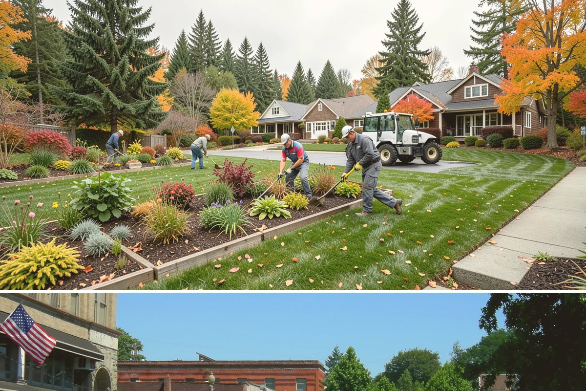 HOA Landscape Maintenance in Snohomish, Snohomish County, WA - Serviced year-round on an annual HOA contract, with intensive growing-season maintenance and winter attention to moss, drainage...