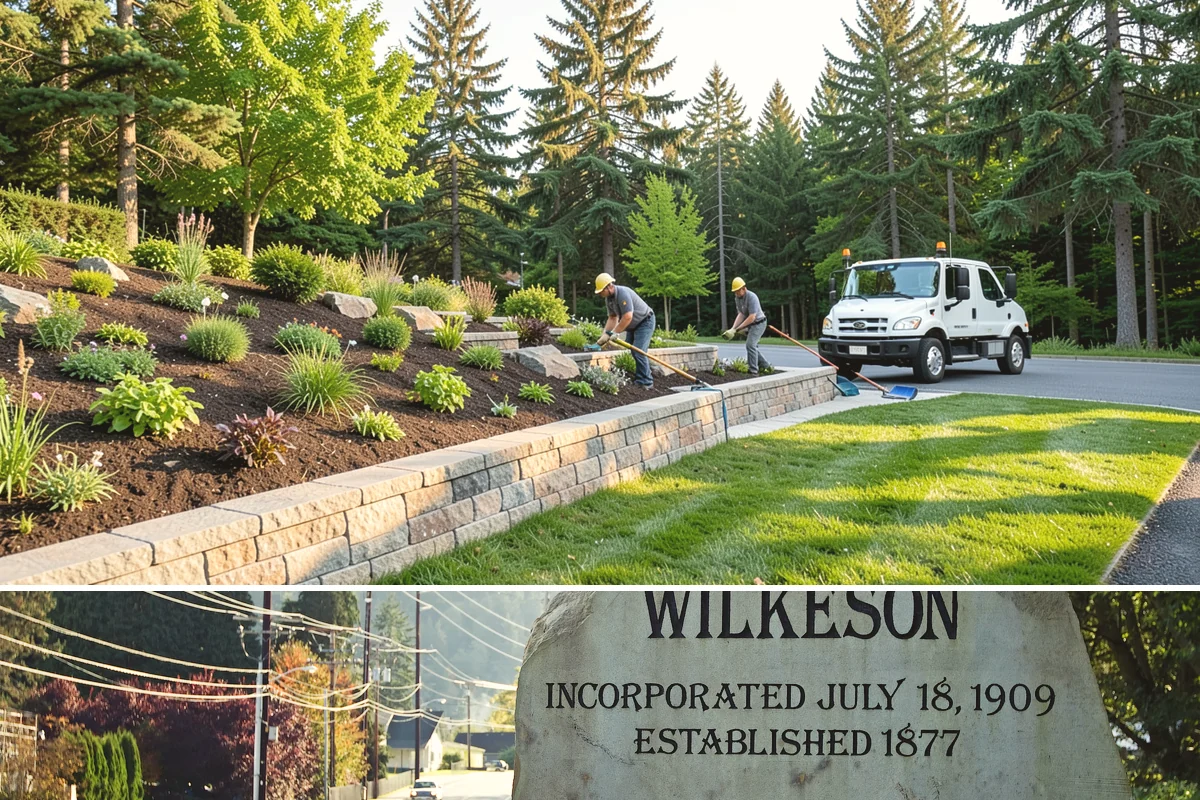 HOA Landscape Maintenance in Wilkeson, Pierce County, WA - Serviced year-round on an annual HOA contract, with intensive growing-season maintenance and winter attention to moss, drainage...