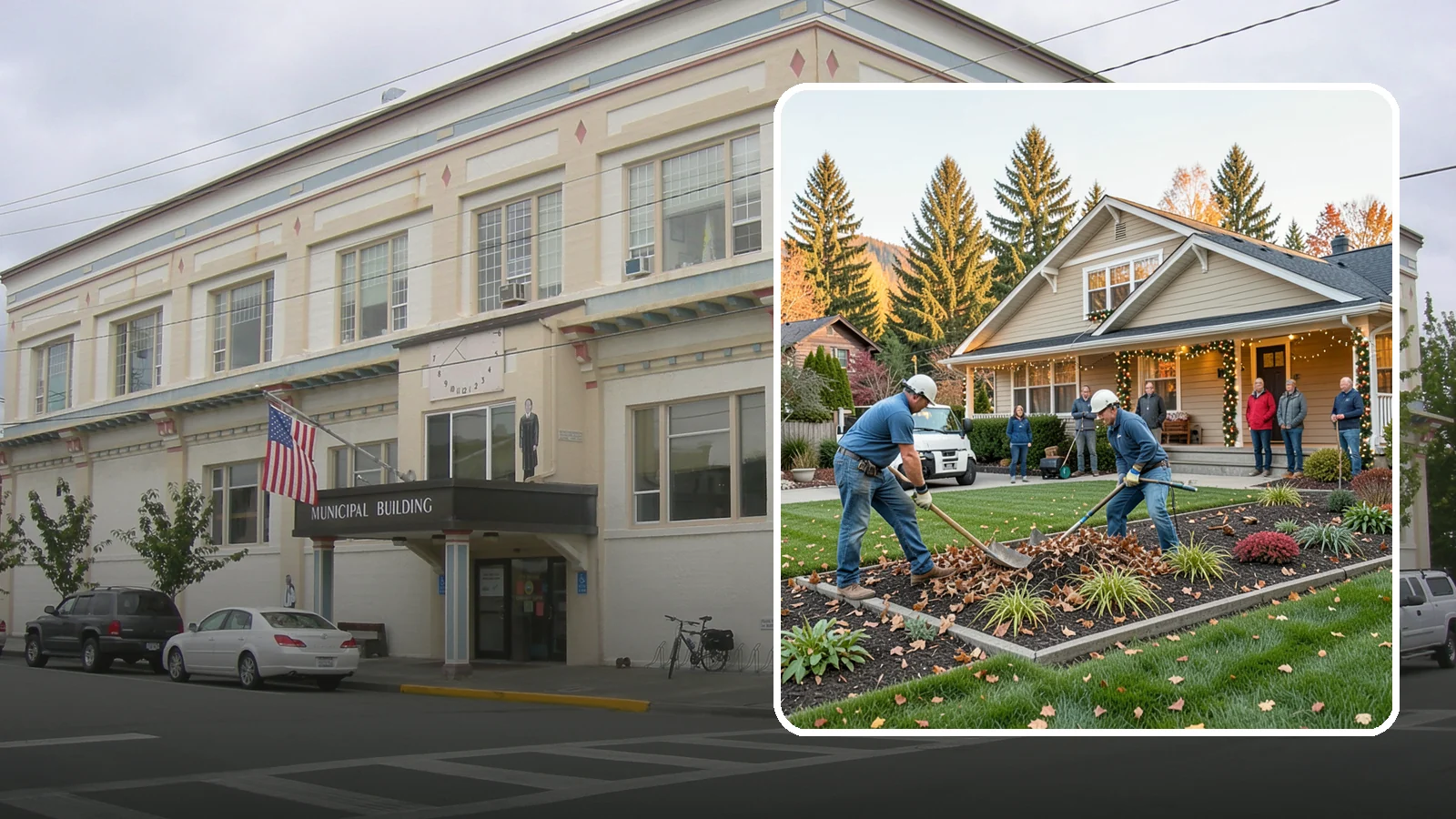 Holiday Decorating in Anacortes, Skagit County, WA - We design, install, and take down festive holiday lighting and displays for homes and businesses throughout the Puget Sound area.