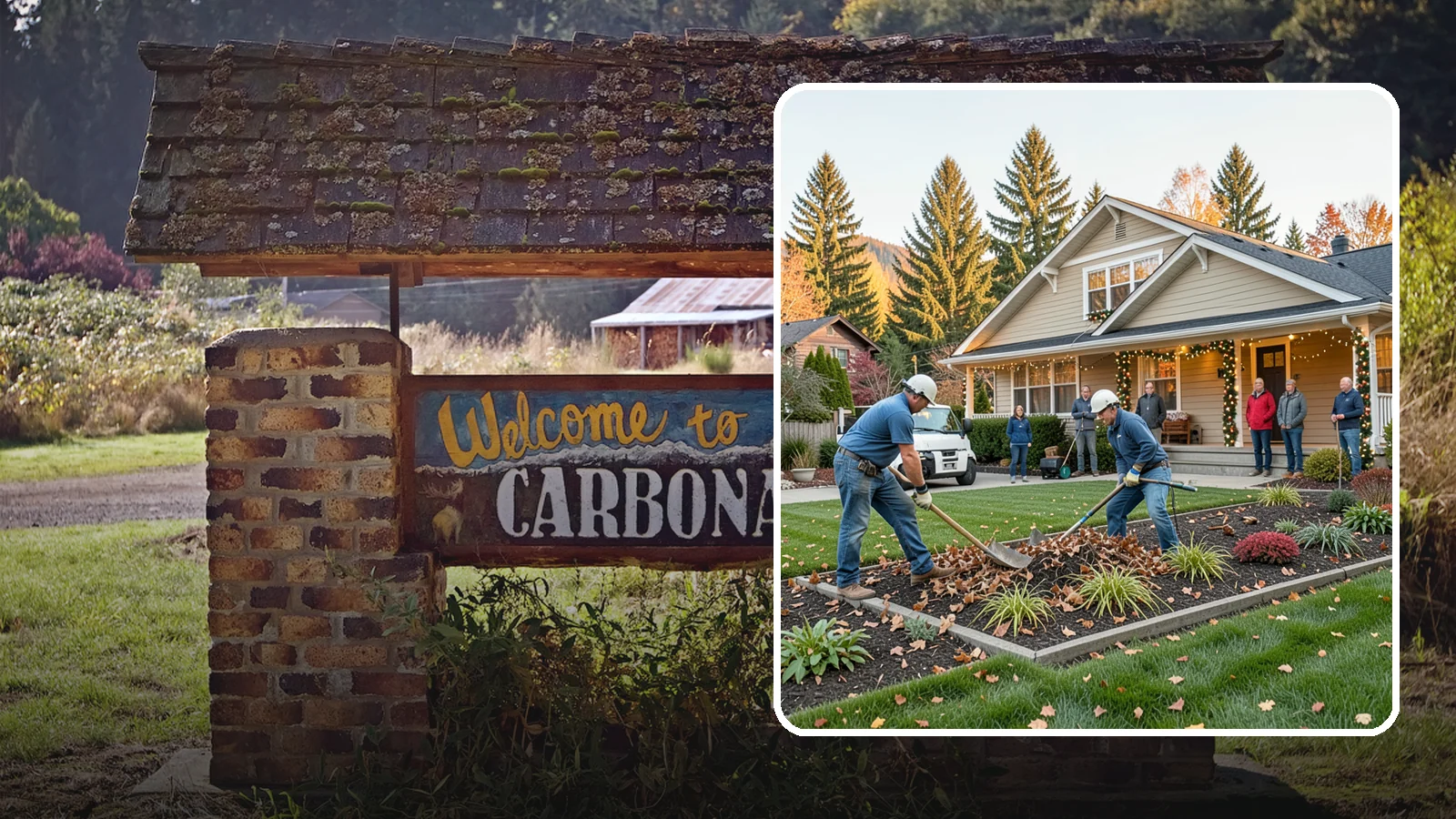 Holiday Decorating in Carbonado, Pierce County, WA - We design, install, and take down festive holiday lighting and displays for homes and businesses throughout the Puget Sound area.