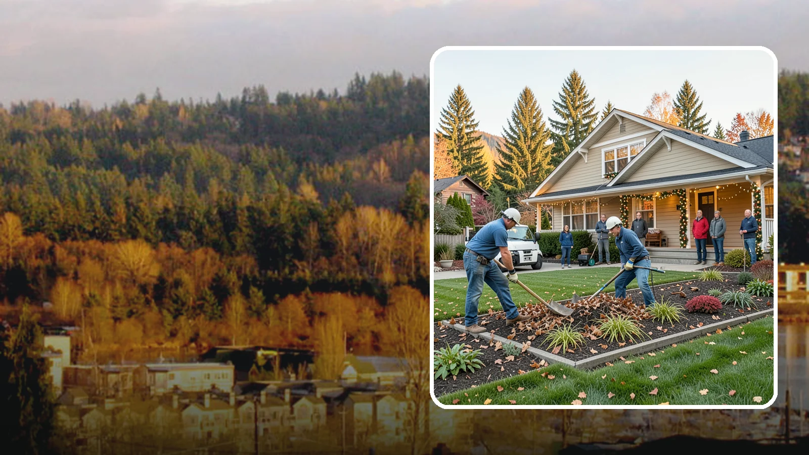 Holiday Decorating in Kenmore, King County, WA - We design, install, and take down festive holiday lighting and displays for homes and businesses throughout the Puget Sound area.