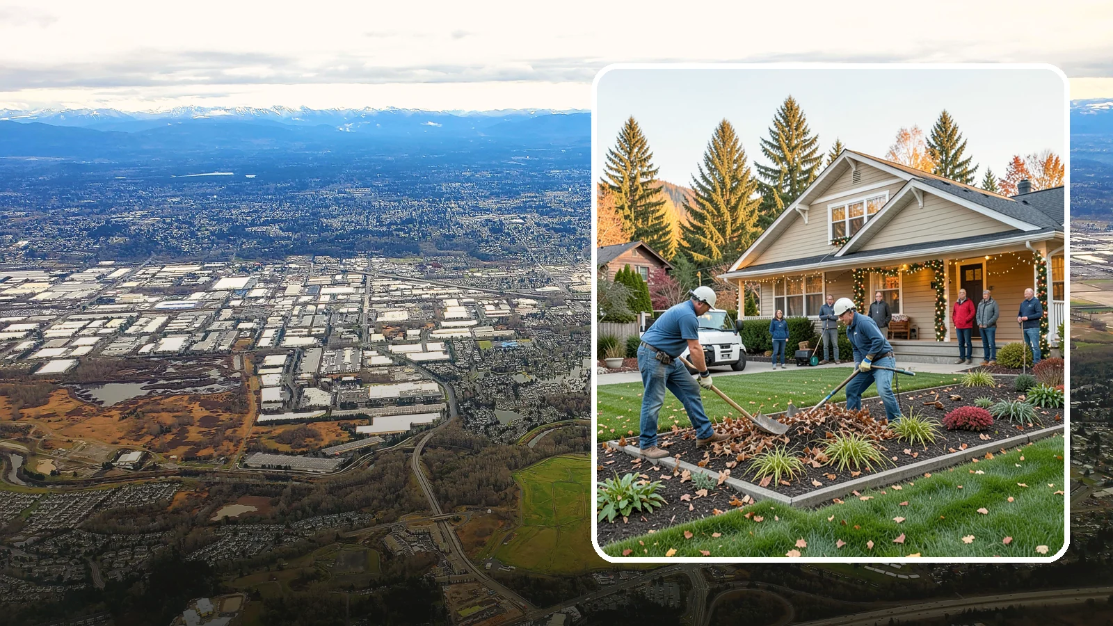 Holiday Decorating in Kent, King County, WA - We design, install, and take down festive holiday lighting and displays for homes and businesses throughout the Puget Sound area.