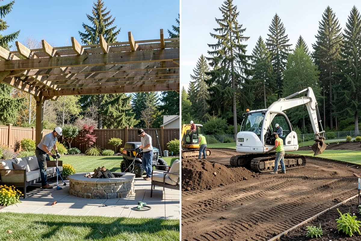 Holiday Decorating in Lake Forest Park, King County, WA - Meet on-site to plan the design and confirm power access