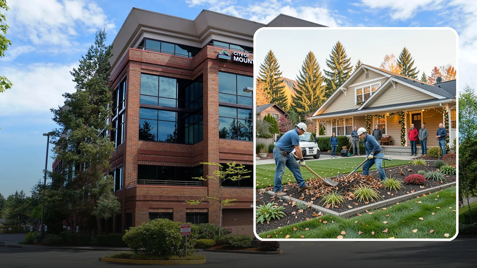Holiday Decorating in Mountlake Terrace, Snohomish County, WA - We design, install, and take down festive holiday lighting and displays for homes and businesses throughout the Puget Sound area.