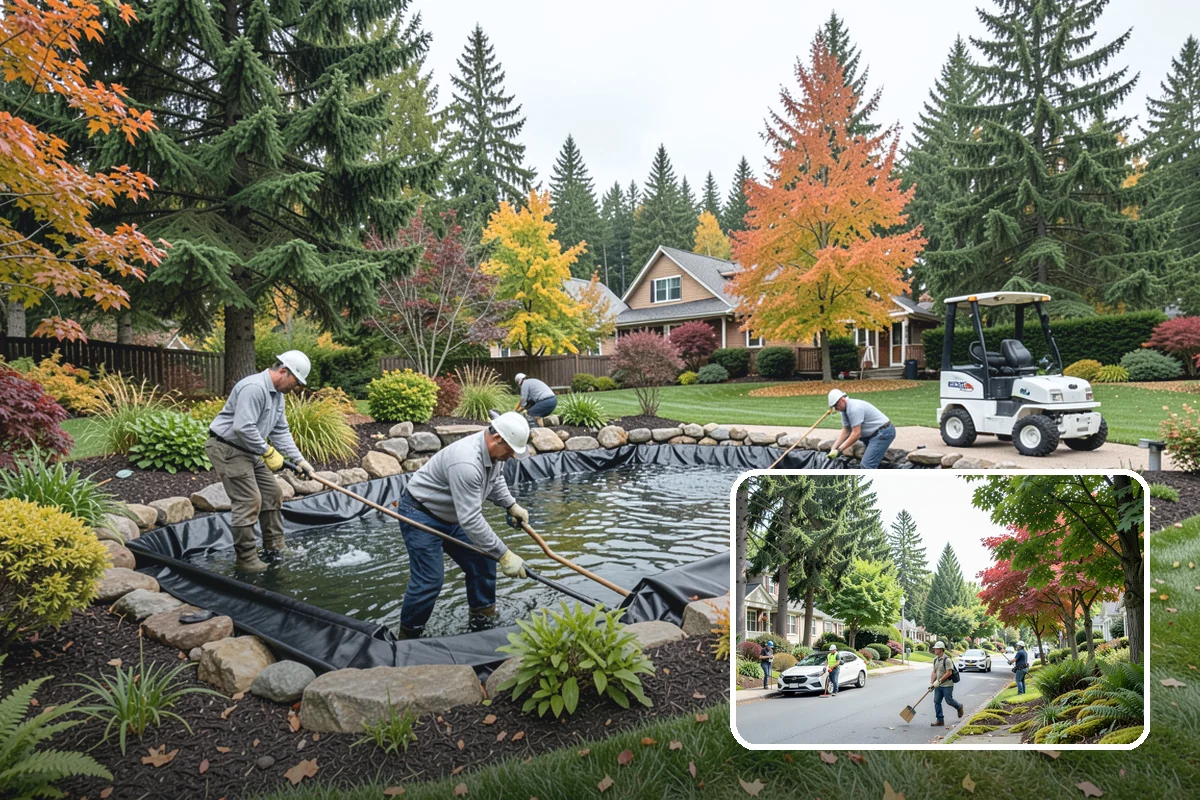 Holiday Lighting Installation in Beaux Arts Village, King County, WA - Professional design tailored to your home and landscape