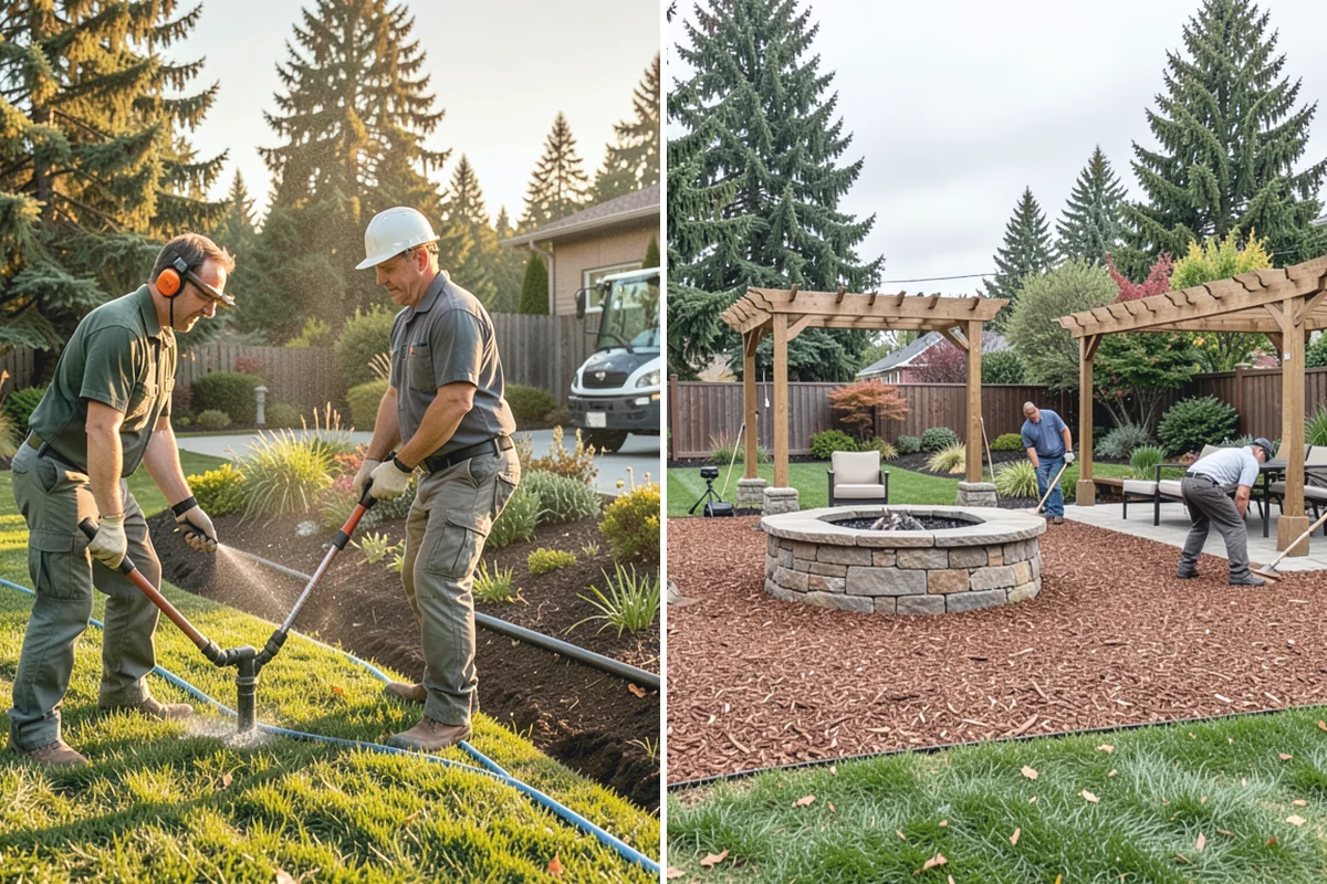 Holiday Lighting Installation in Beaux Arts Village, King County, WA - Consult on design, colors, and coverage areas