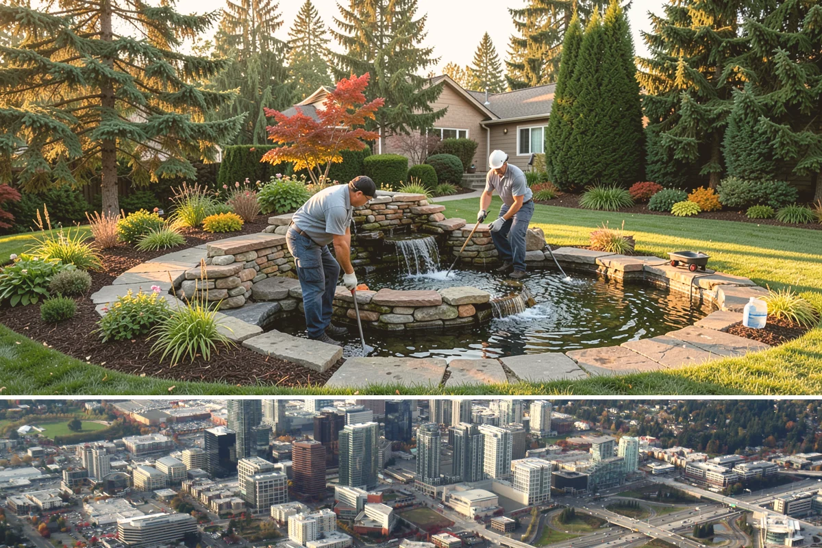 Holiday Lighting Installation in Bellevue, King County, WA - Installation is best scheduled from late October through November so displays are ready before the darkest, rainiest weeks of the...