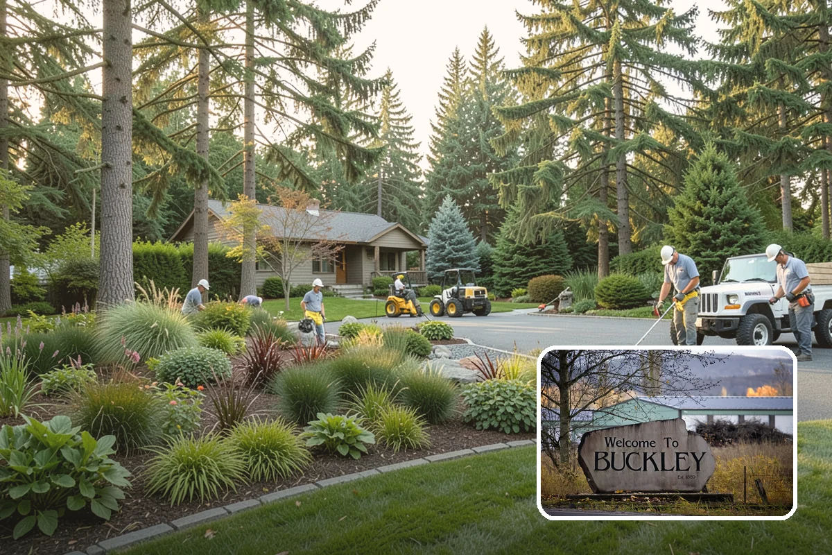 Holiday Lighting Installation in Buckley, Pierce County, WA - Professional design tailored to your home and landscape
