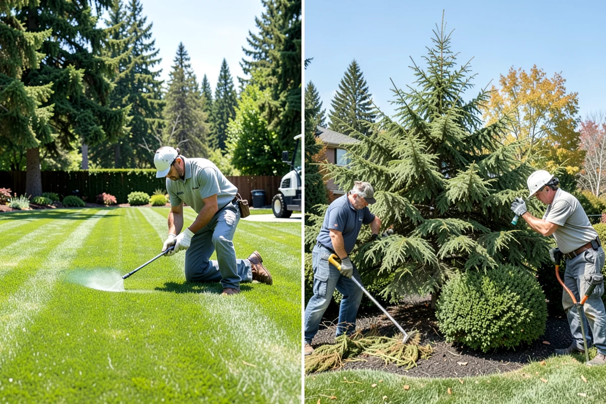 Holiday Lighting Installation in Concrete, Skagit County, WA - Consult on design, colors, and coverage areas