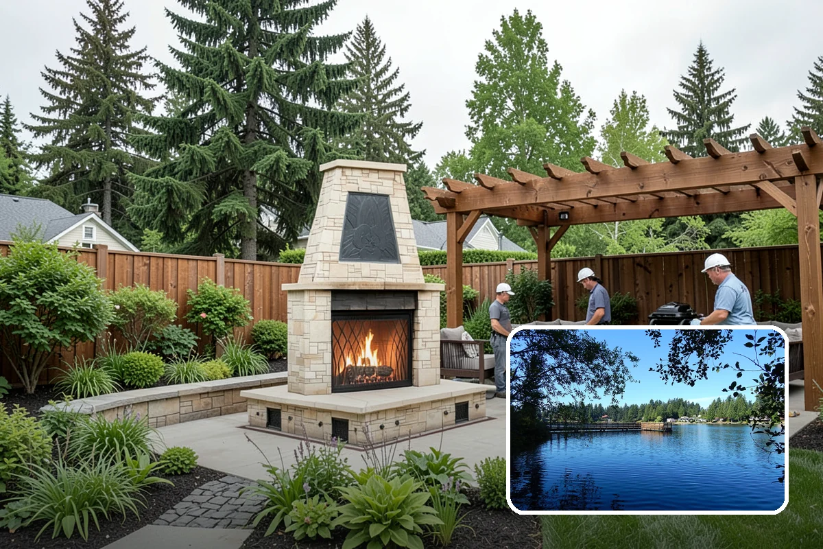 Holiday Lighting Installation in Federal Way, King County, WA - Professional design tailored to your home and landscape