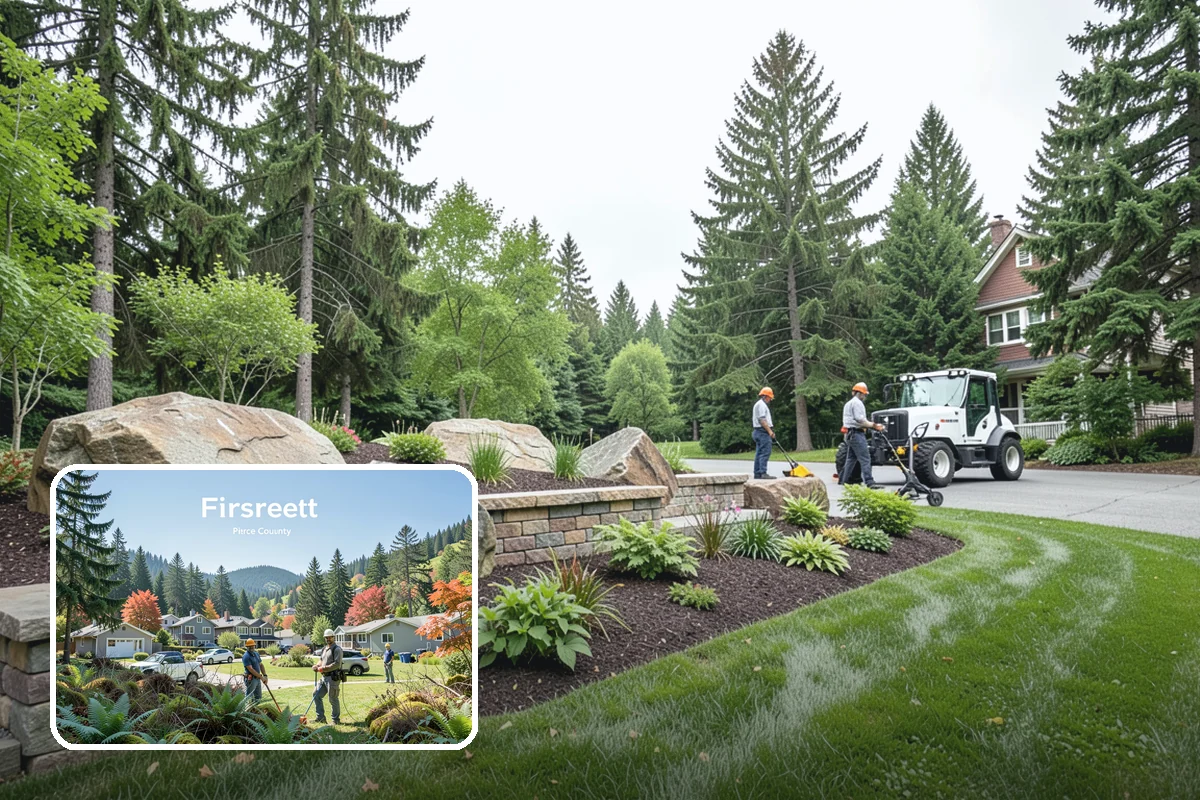 Holiday Lighting Installation in Fircrest, Pierce County, WA - Professional design tailored to your home and landscape
