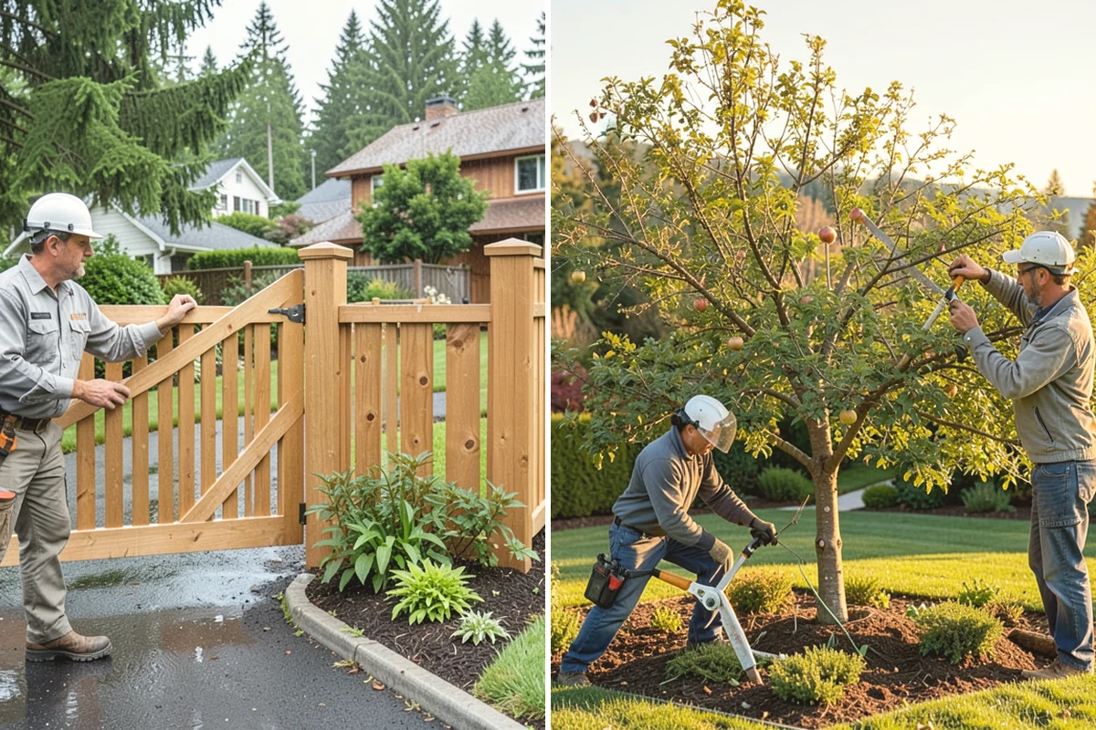 Holiday Lighting Installation in La Conner, Skagit County, WA - Consult on design, colors, and coverage areas