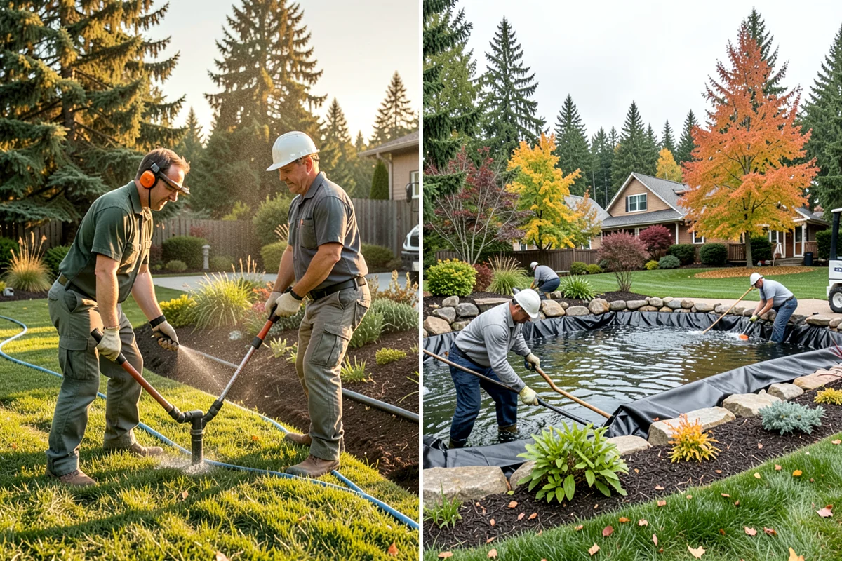 Holiday Lighting Installation in Lake Forest Park, King County, WA - Consult on design, colors, and coverage areas