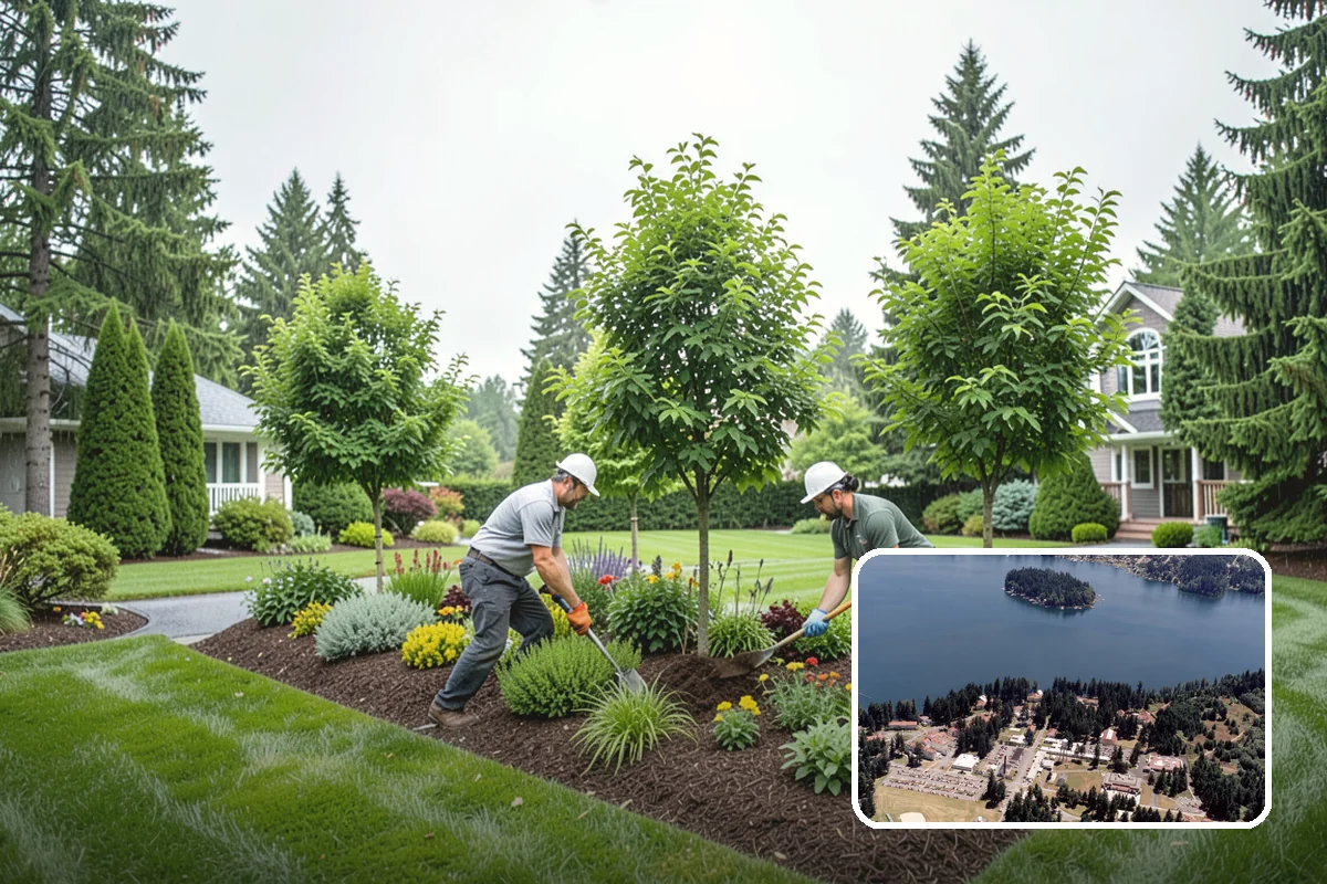 Holiday Lighting Installation in Lakewood, Pierce County, WA - Professional design tailored to your home and landscape