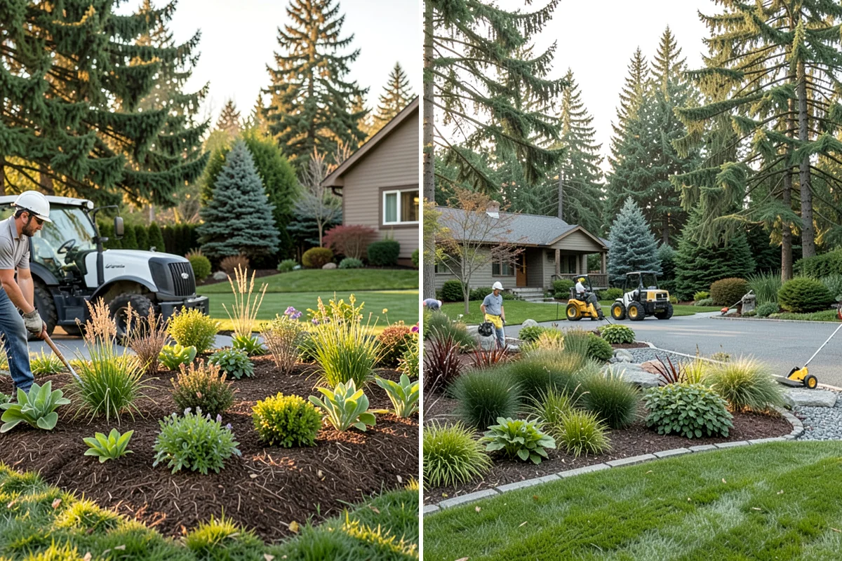 Holiday Lighting Installation in Lakewood, Pierce County, WA - Consult on design, colors, and coverage areas
