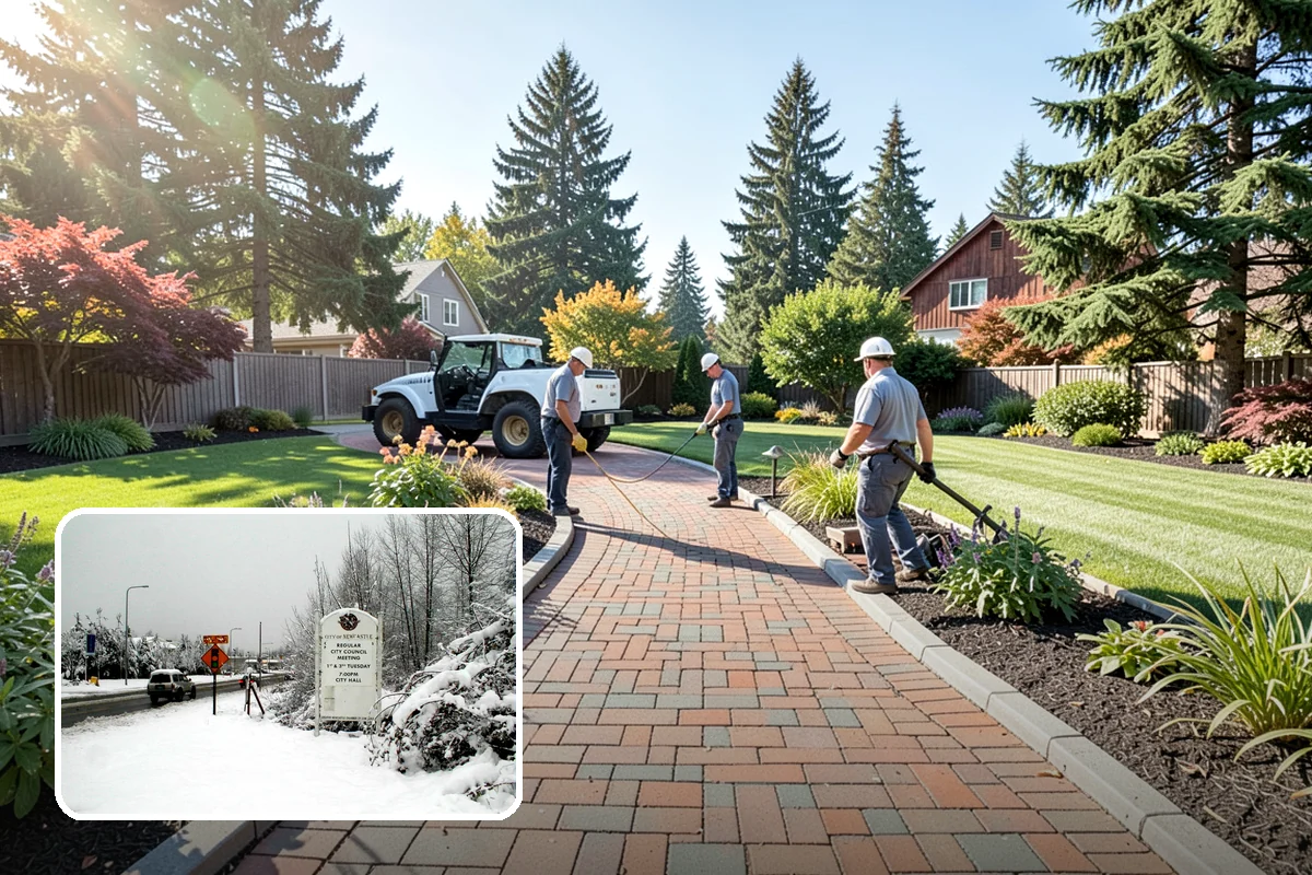 Holiday Lighting Installation in Newcastle, King County, WA - Professional design tailored to your home and landscape